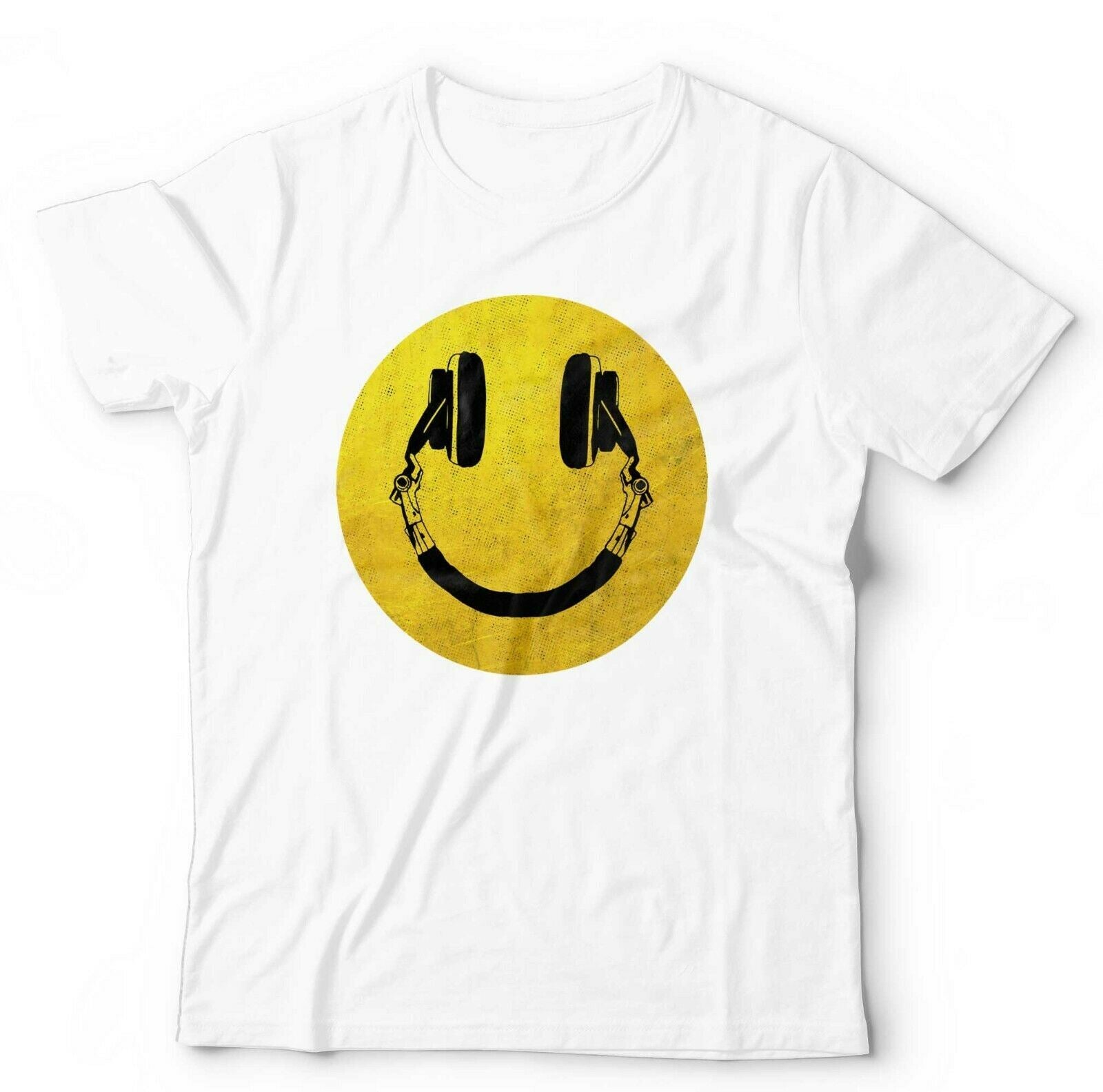 DJ Smiley Face Tshirt Unisex