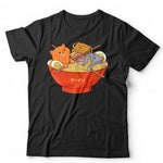 Ramen And Cats Tshirt Unisex