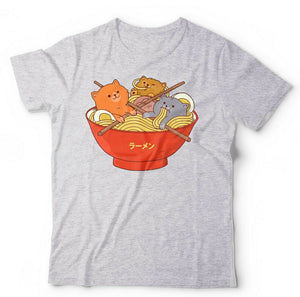 Ramen And Cats Tshirt Unisex