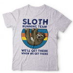 Sloth Running Team Tshirt Unisex