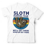 Sloth Running Team Tshirt Unisex