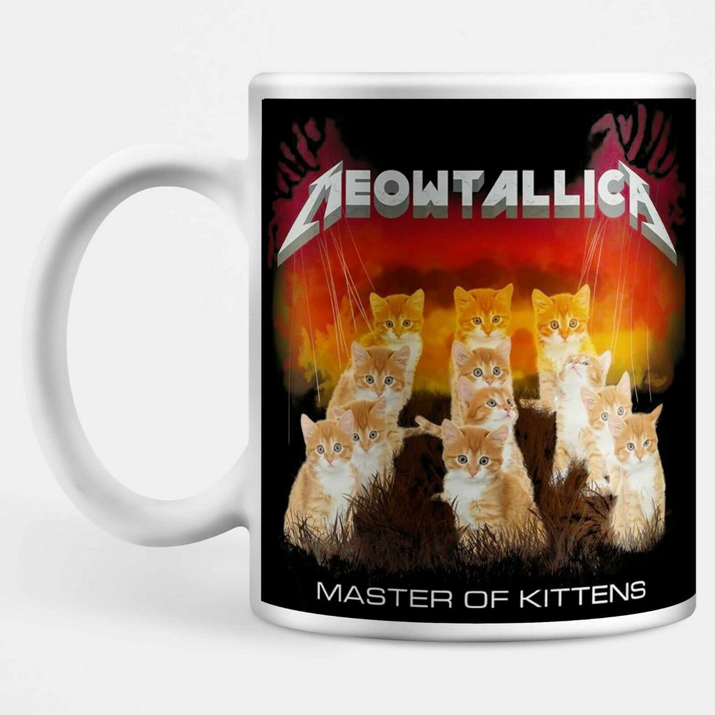 Meowtallica Master Of Kittens Mug