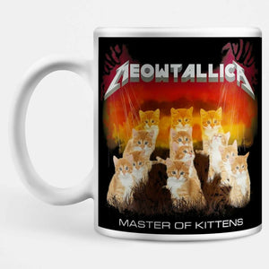 Meowtallica Master Of Kittens Mug