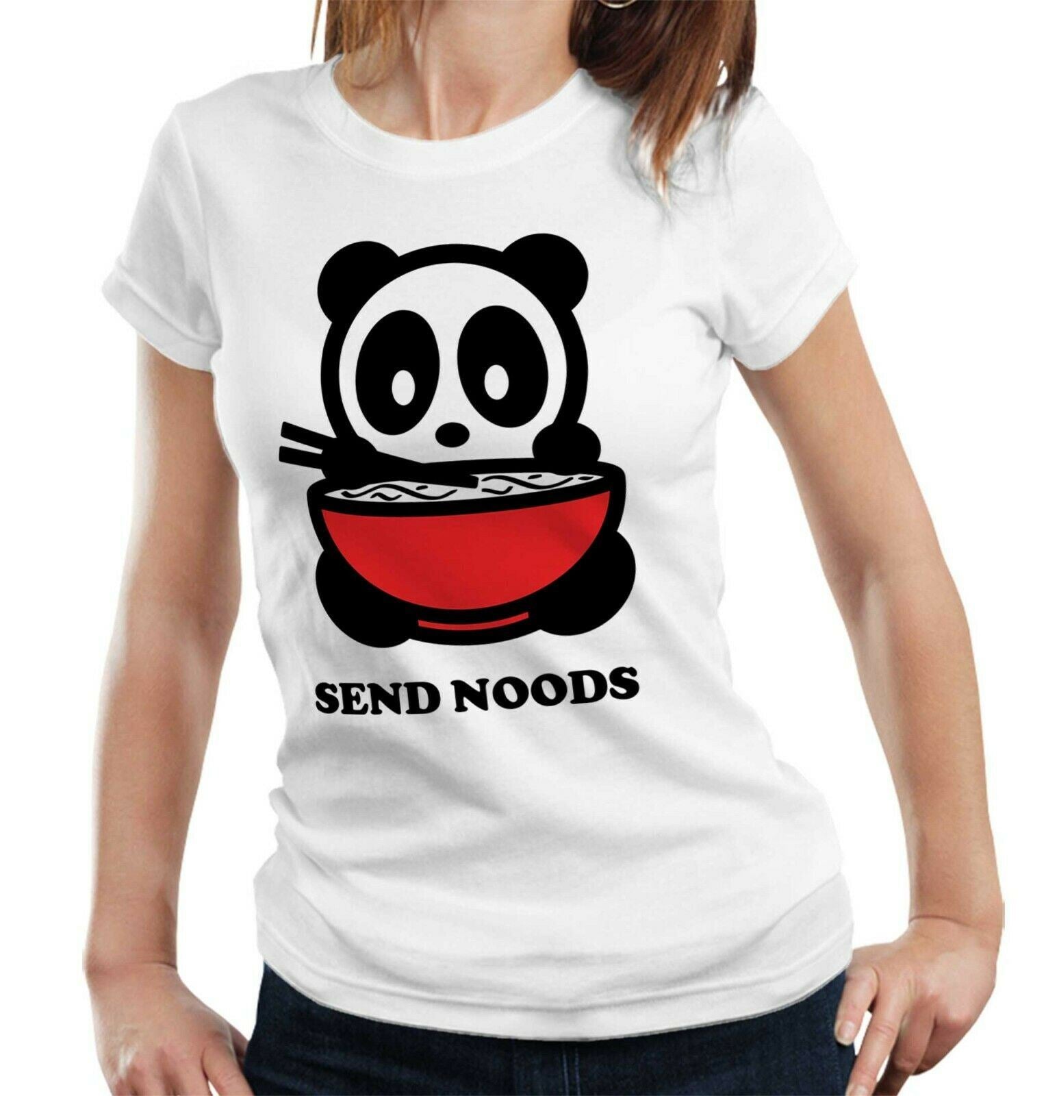 Send Noods Tshirt Fitted Ladies