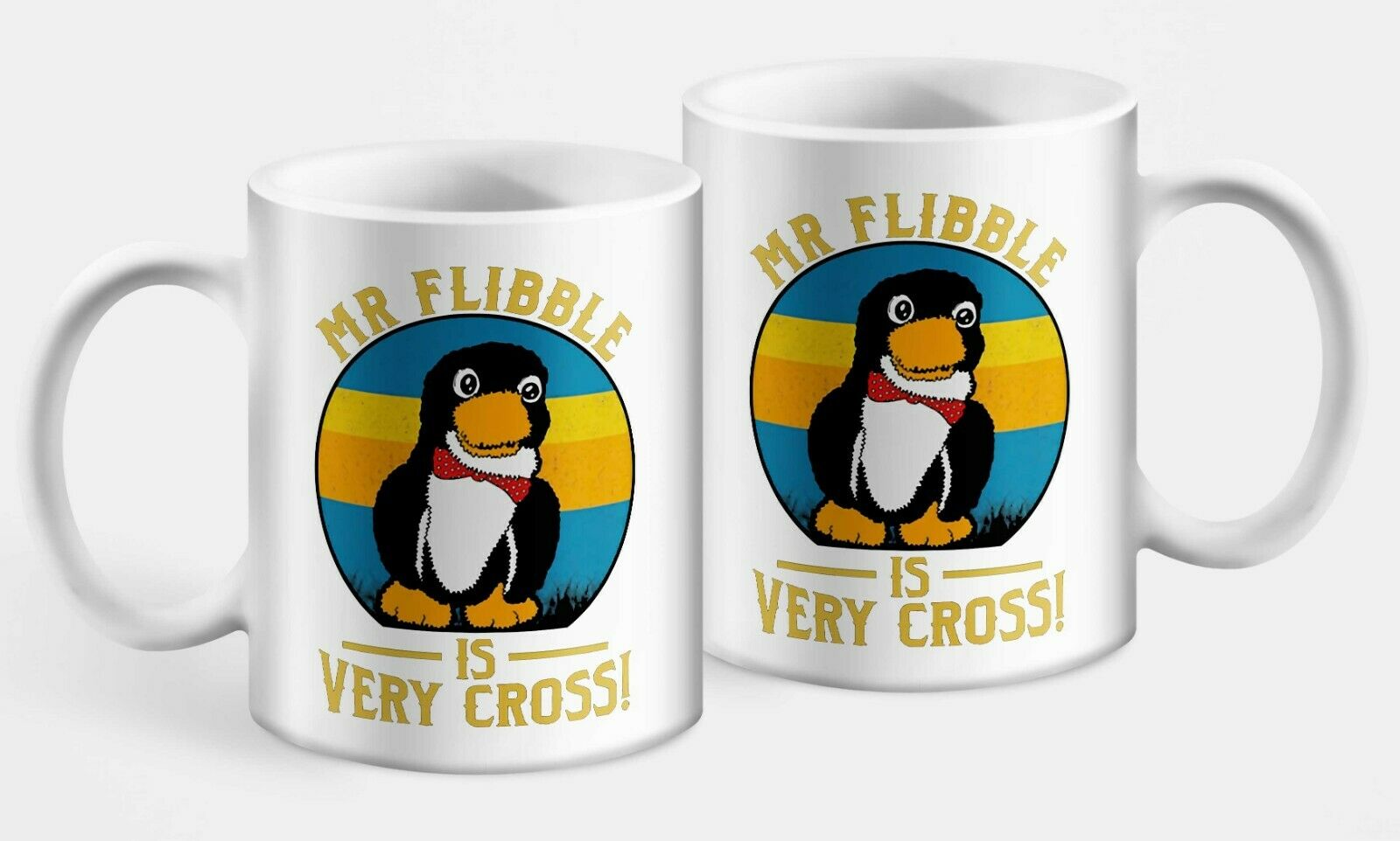 Mr Flibble Is Very Cross Mug