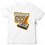 Vintage 80's Cassette Tape Tshirt Unisex