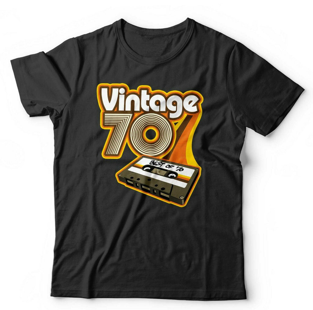 Vintage 70's Cassette Tape Tshirt Unisex