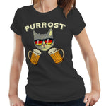 Purrost Tshirt Fitted Ladies