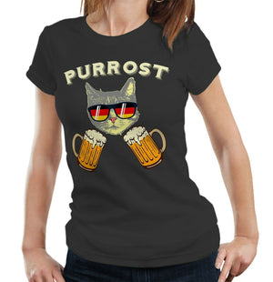 Purrost Tshirt Fitted Ladies