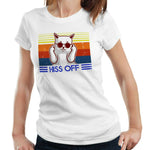 Hiss Off Tshirt 2 Fitted Ladies