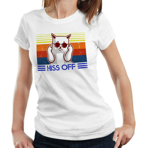 Hiss Off Tshirt 2 Fitted Ladies