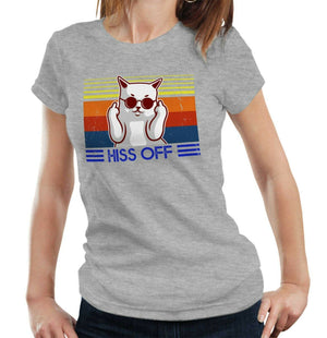 Hiss Off Tshirt 2 Fitted Ladies