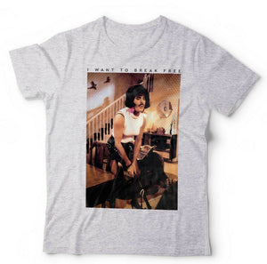 I Want to Break Free Freddie Mercury Photo Tshirt Unisex