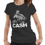 Johnny Cash Tshirt Fitted Ladies