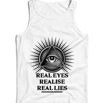 Real Eyes Realise Real Lies Ladies Vest Tank Top