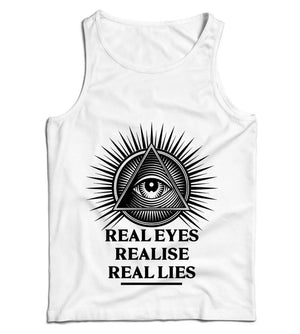 Real Eyes Realise Real Lies Ladies Vest Tank Top