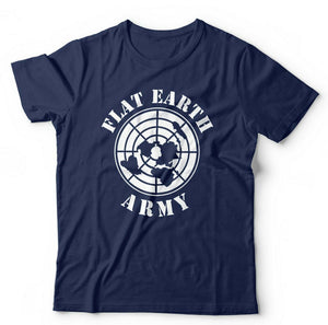 Flat Earth Army Tshirt Unisex & Kids