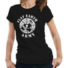 Flat Earth Army Tshirt Fitted Ladies