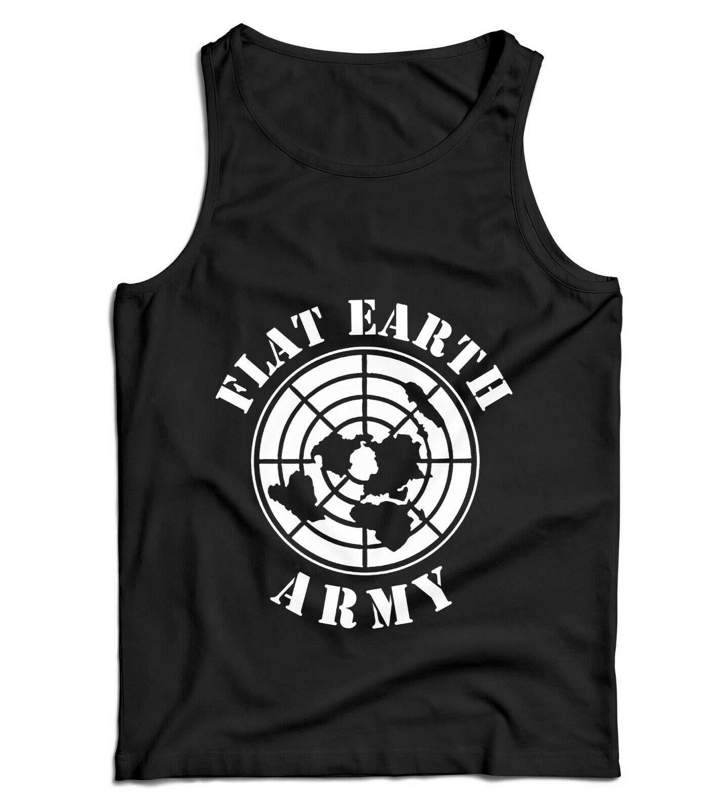 Flat Earth Army Ladies Vest Tank Top