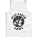 Flat Earth Army Ladies Vest Tank Top