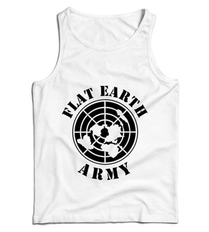 Flat Earth Army Ladies Vest Tank Top