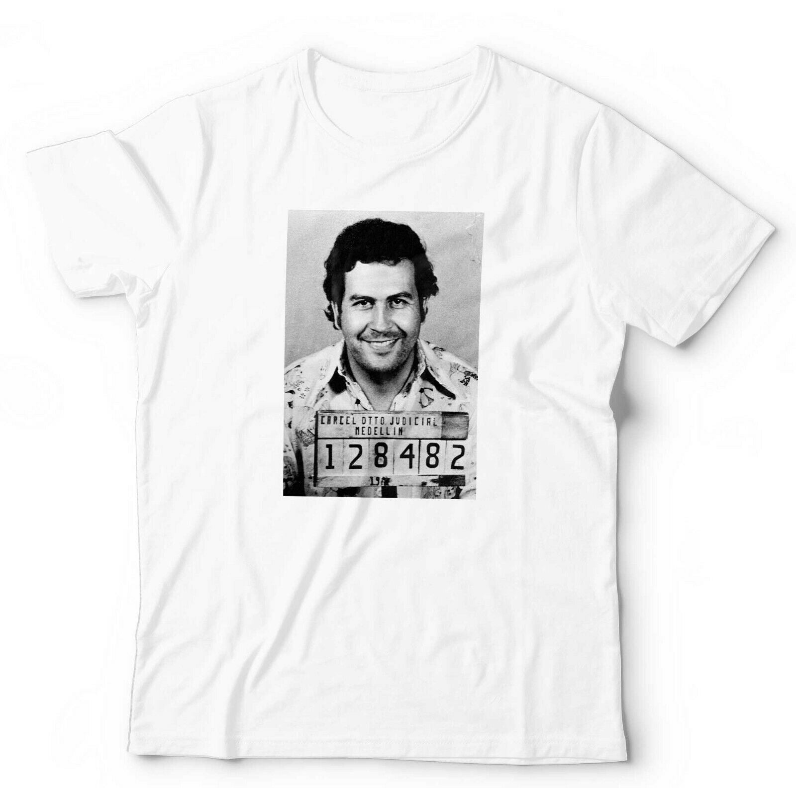 Pablo Escobar Mug Shot Tshirt Unisex