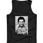 Pablo Escobar Mug Shot Ladies Vest Tank Top