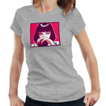 Pulp Fiction Pop Art Tshirt Fitted Ladies