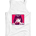 Pulp Fiction Pop Art Ladies Vest Tank Top