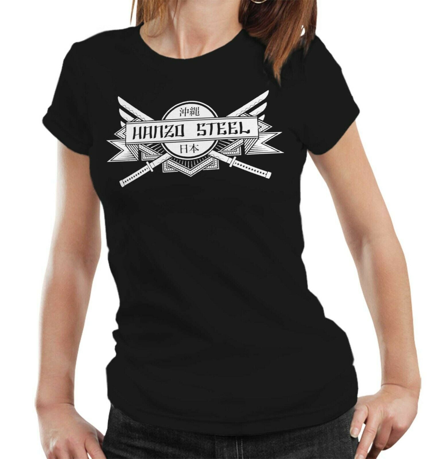 Hanzo Steel Tshirt Fitted Ladies