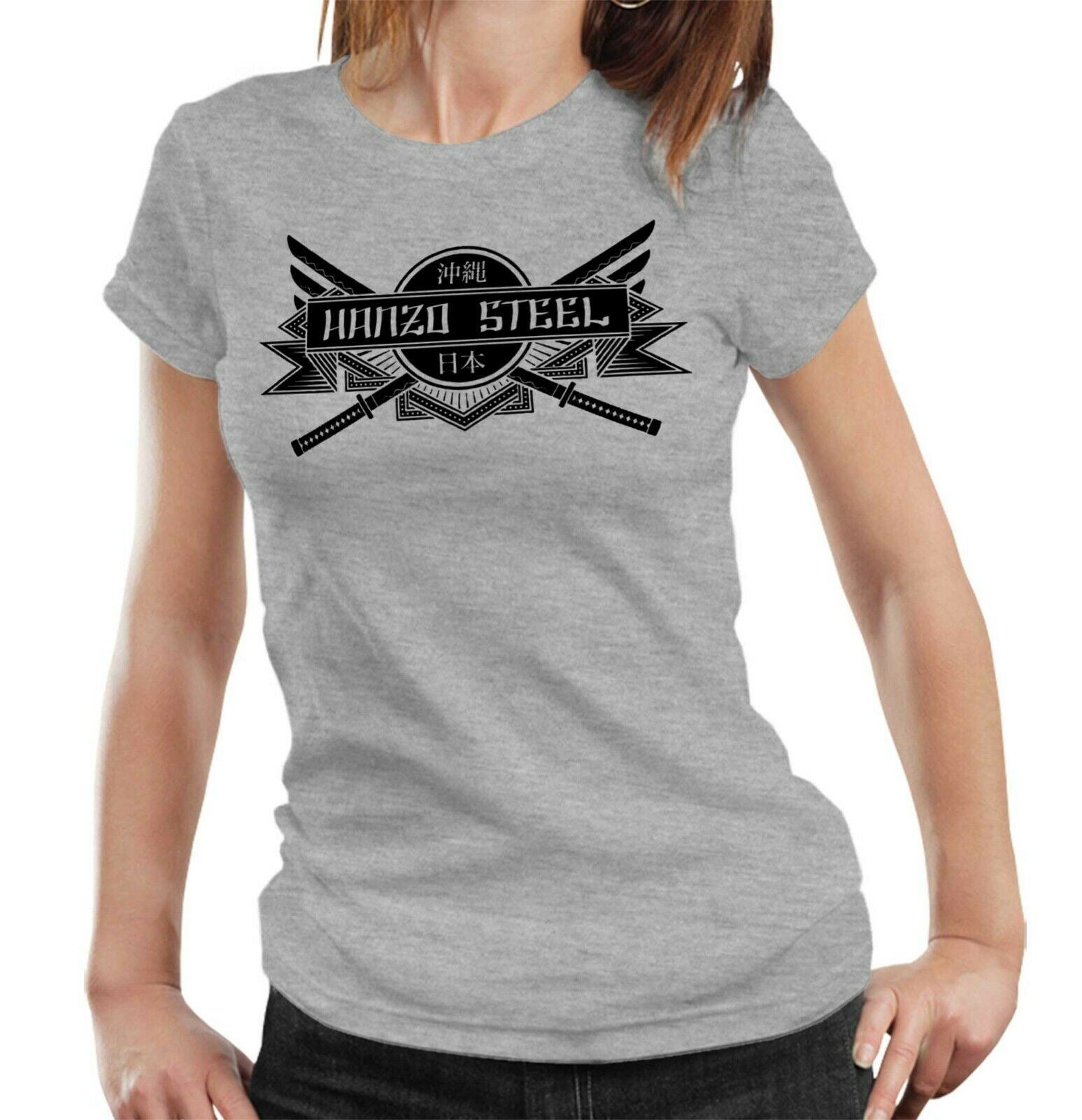 Hanzo Steel Tshirt Fitted Ladies