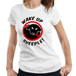 Wake Up Sheeple Tshirt Fitted Ladies