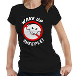 Wake Up Sheeple Tshirt Fitted Ladies