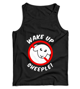 Wake Up Sheeple Ladies Vest Tank Top