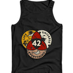 Colour The Answer Is 42 Ladies Vest Tank Top