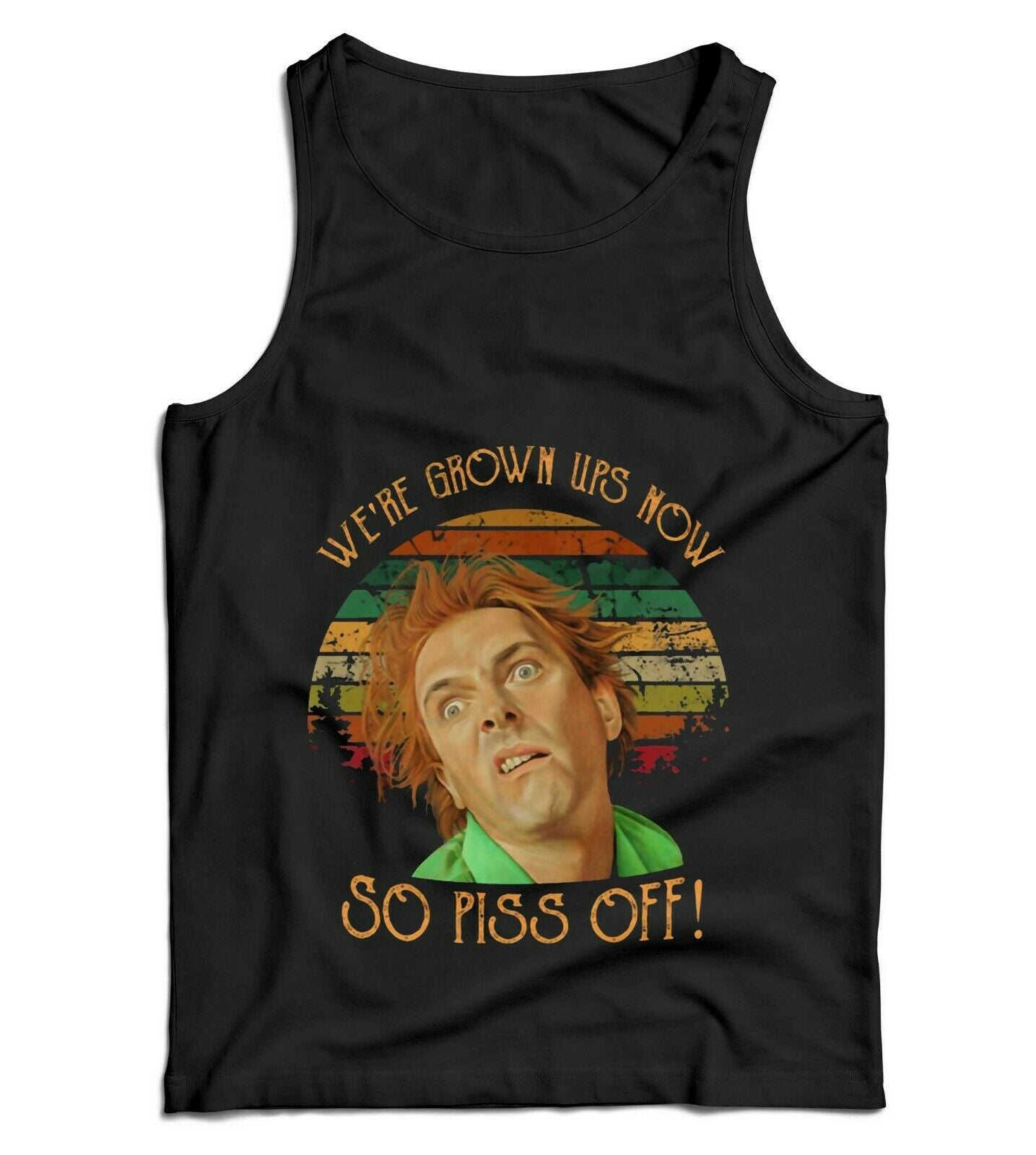 We're Grown Ups Now Ladies Vest Tank Top