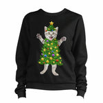 Christmas Cat Tree Sweatshirt