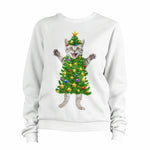 Christmas Cat Tree Sweatshirt