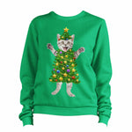 Christmas Cat Tree Sweatshirt