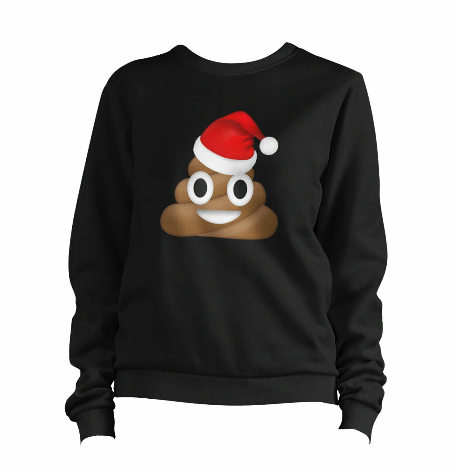 Christmas Emoji Poo Sweatshirt