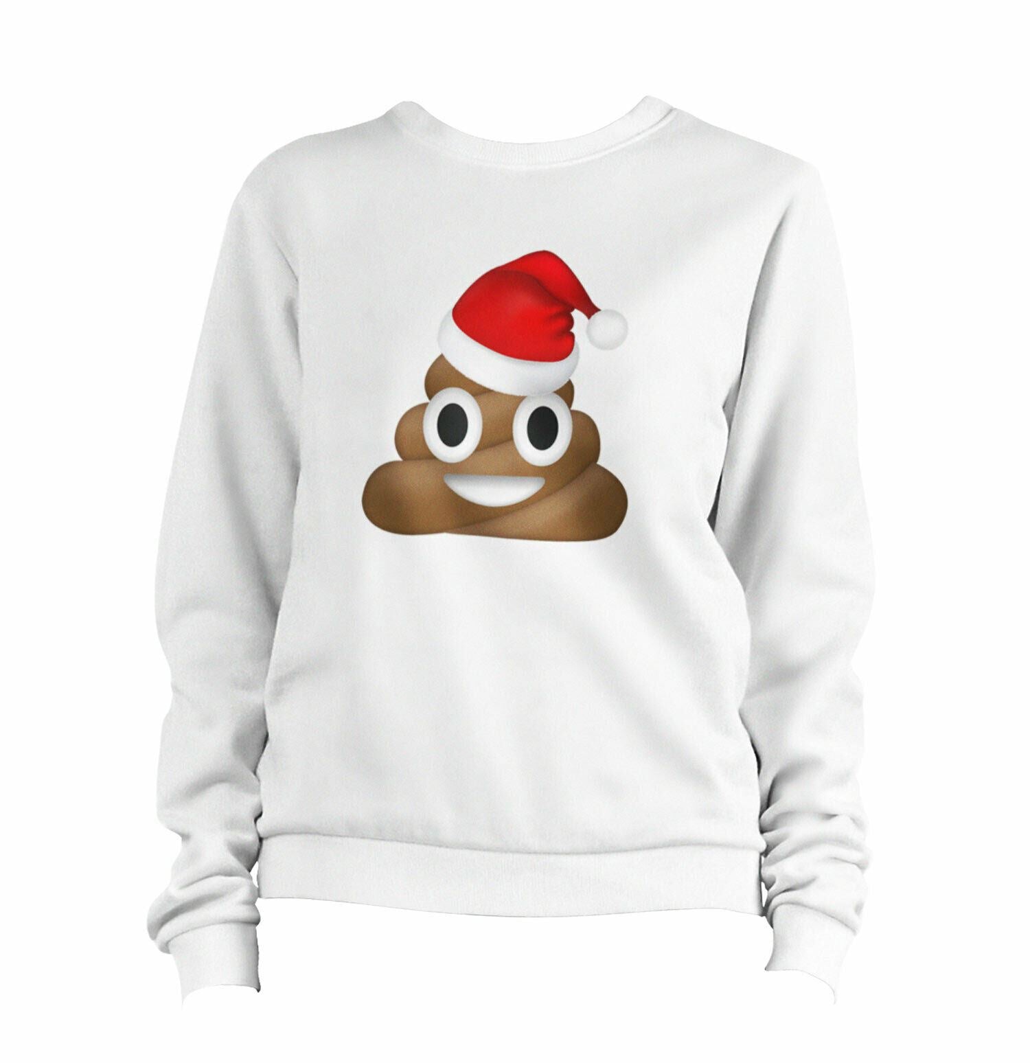 Christmas Emoji Poo Sweatshirt