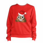 Christmas Emoji Poo Sweatshirt