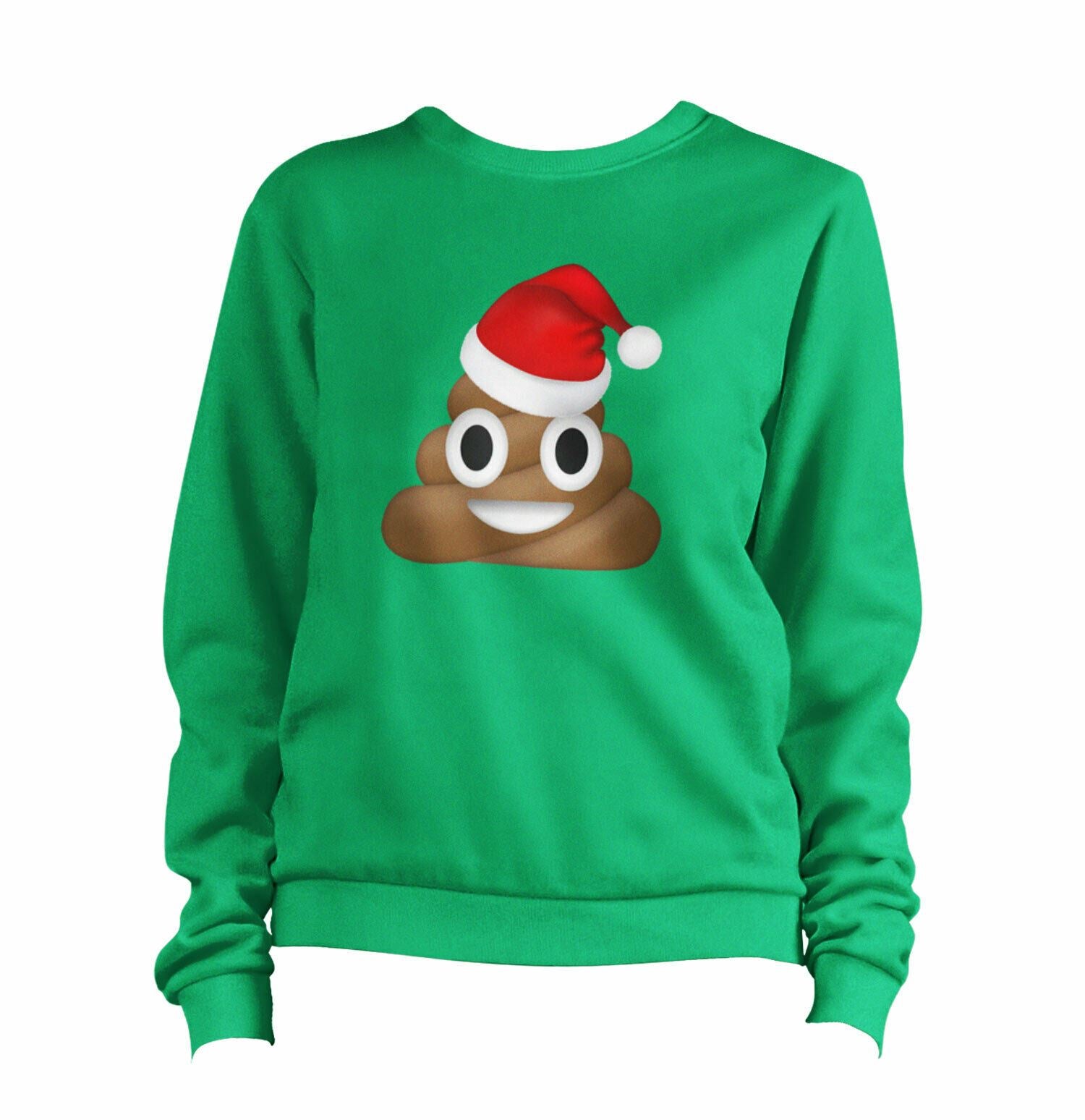 Christmas Emoji Poo Sweatshirt