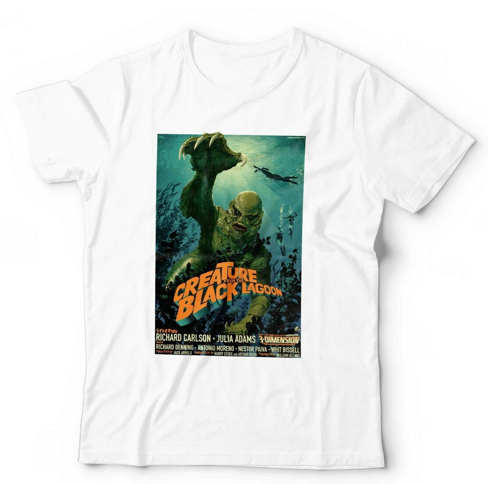 Creature From The Black Lagoon Tshirt Unisex