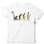 Alien Evolution Of Man Tshirt Unisex