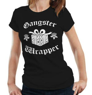 Gangster Wrapper Tshirt Fitted Ladies