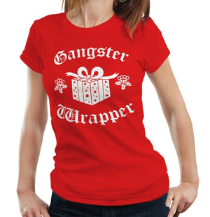 Gangster Wrapper Tshirt Fitted Ladies