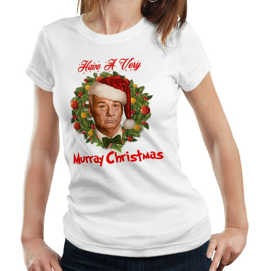 Have A Very Murray Christmas Tshirt Fitted Ladies