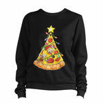 Pizza Christmas Tree Sweatshirt