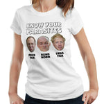 Know Your Parasites Tshirt Fitted Ladies